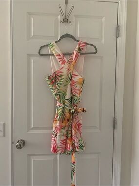 New York & Company Summer Romper Sleeveless Top Medium